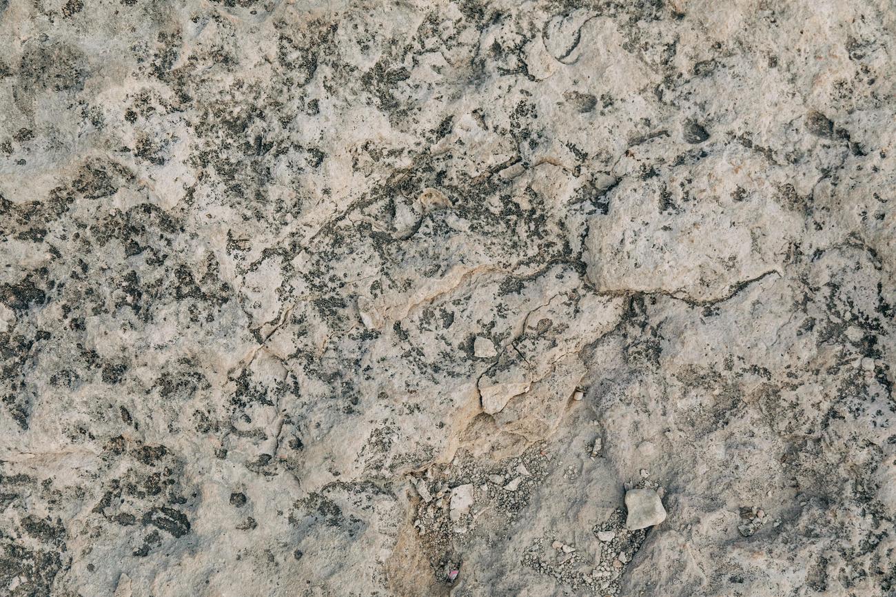 Granite rock formation