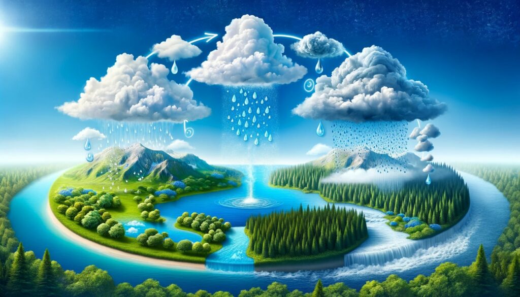 What are the 4 Stages of the Water Cycle