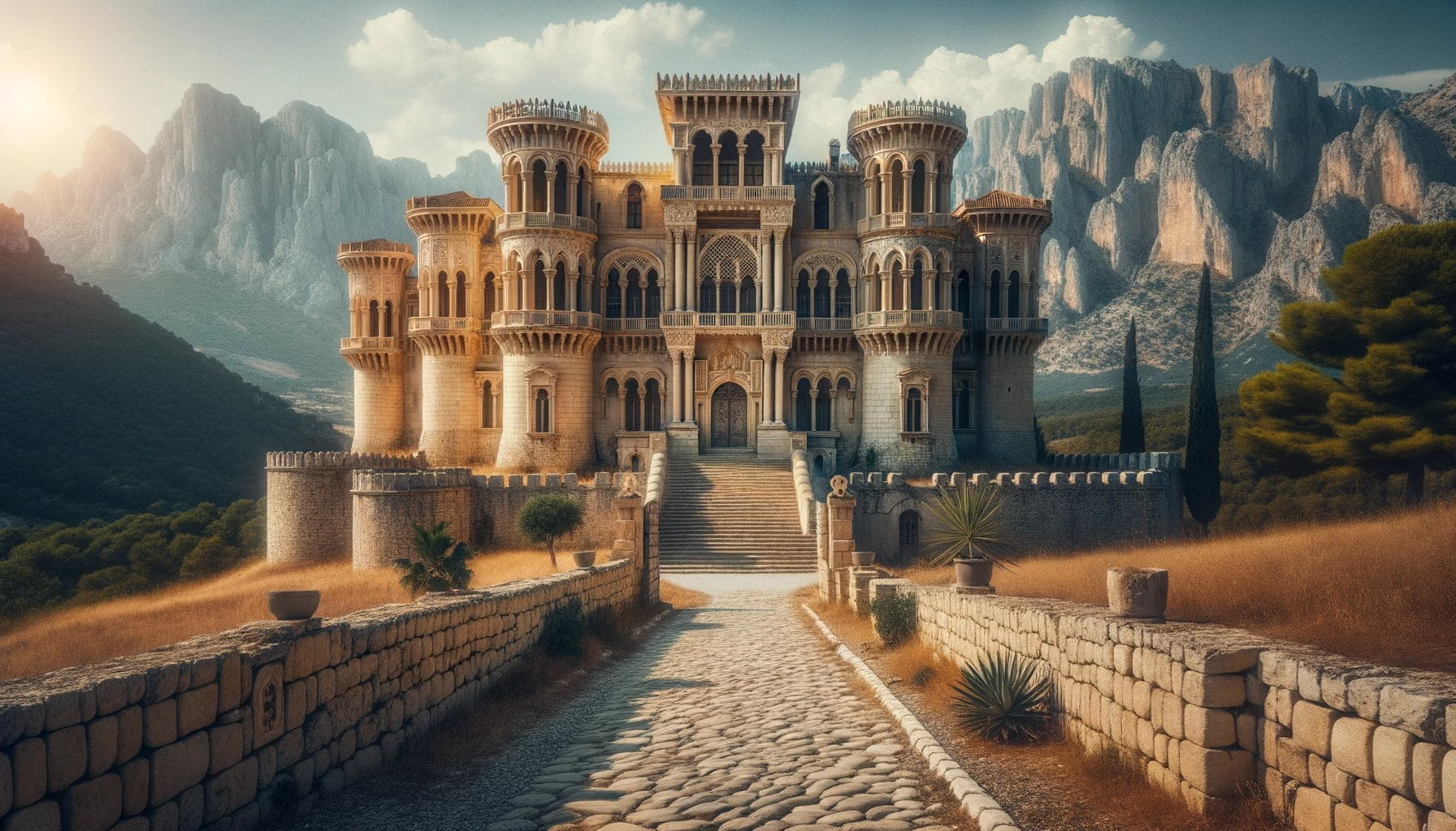ancient greek castle