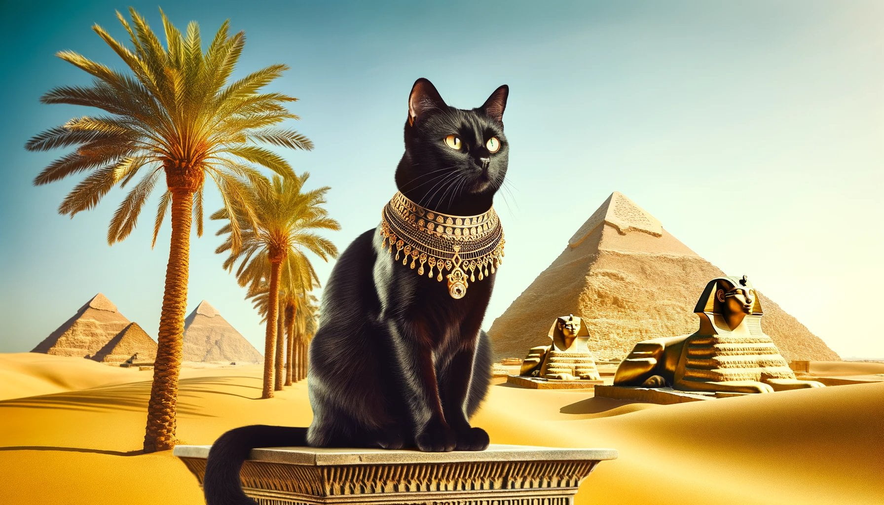 black cat ancient egypt