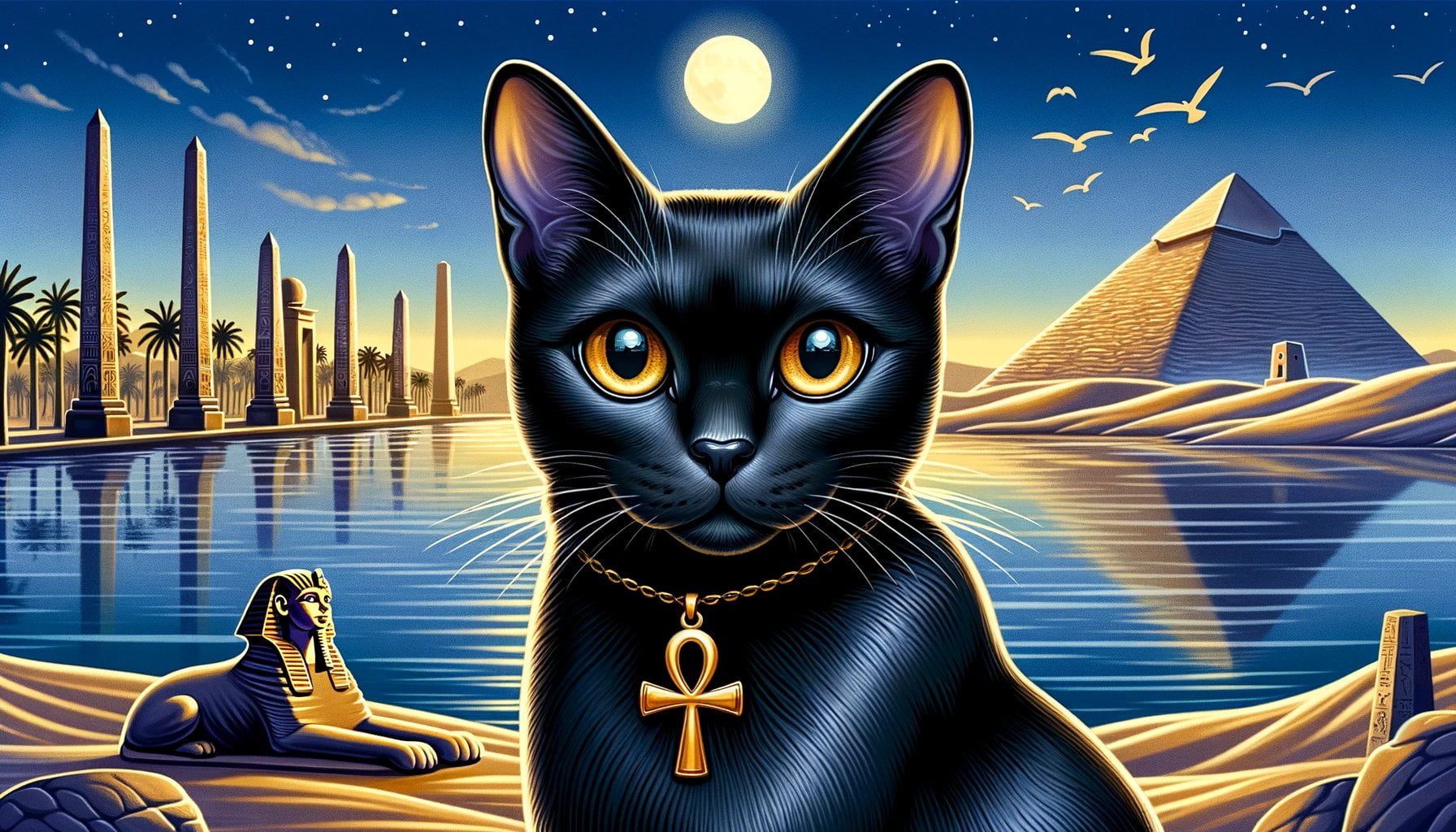 black cat ancient egypt