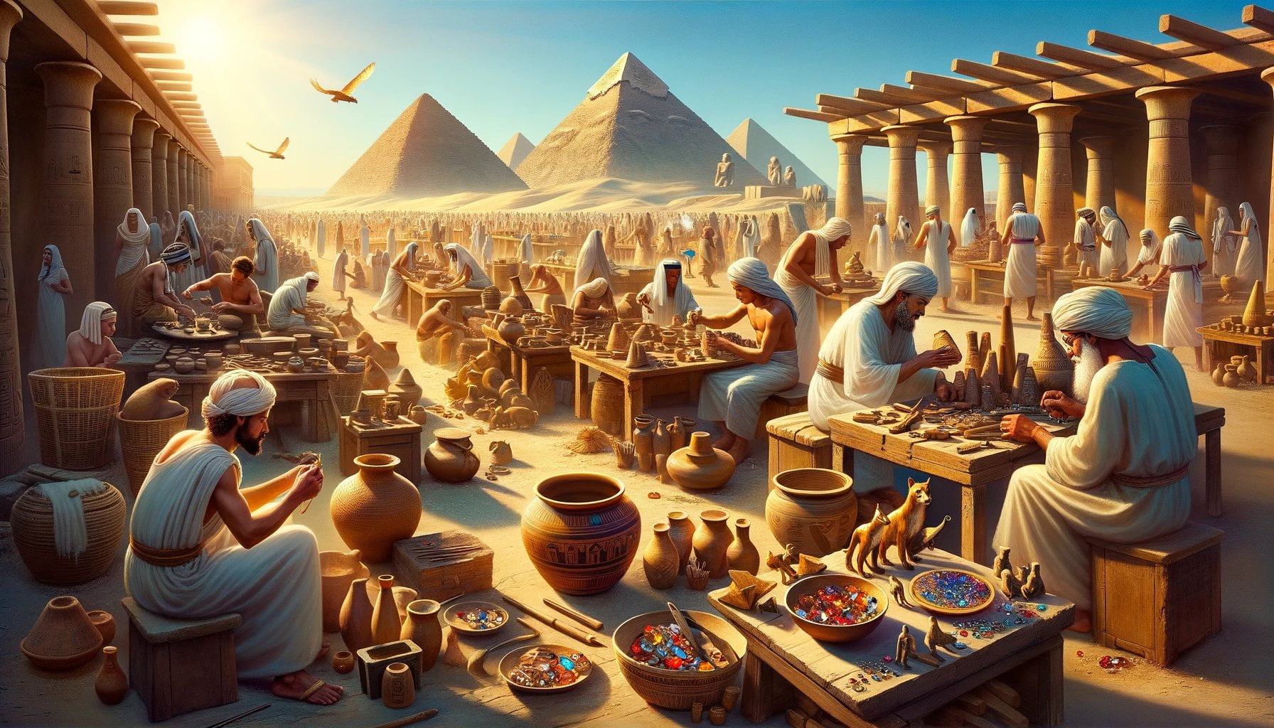 What Did Craftsmen Do in Ancient Egypt? Unveiling the Skilled Artisans ...