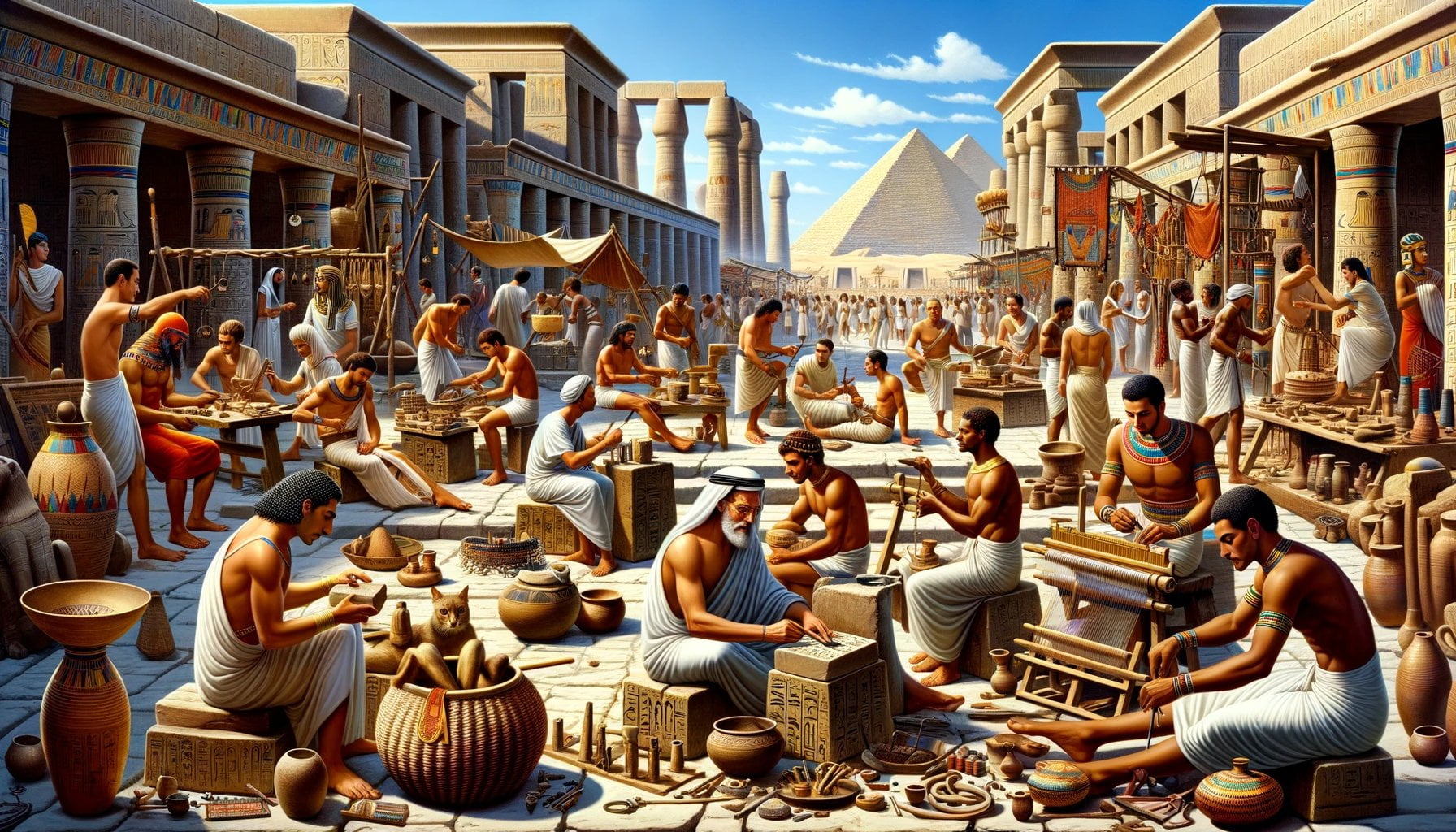 What Did Craftsmen Do in Ancient Egypt? Unveiling the Skilled Artisans ...