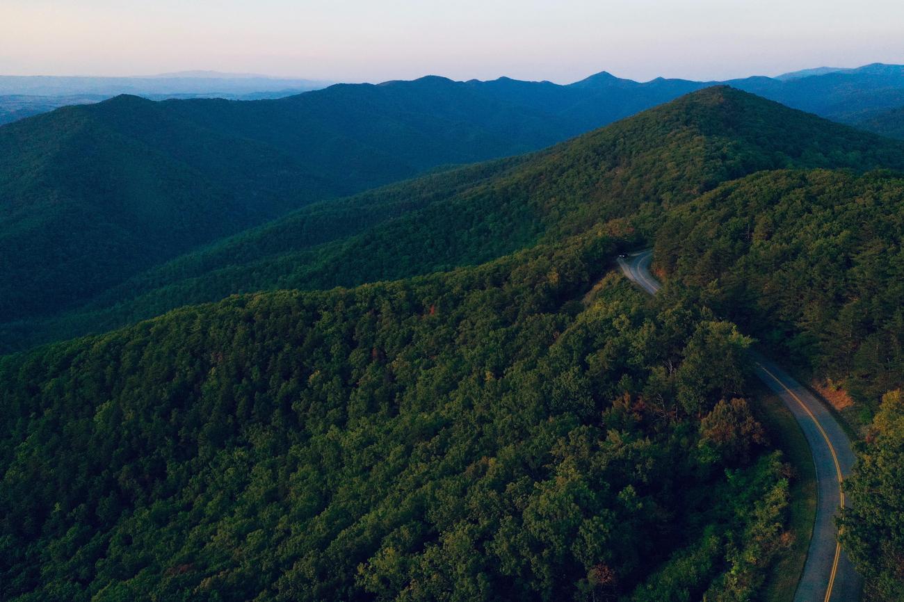 what states are the blue ridge mountains in