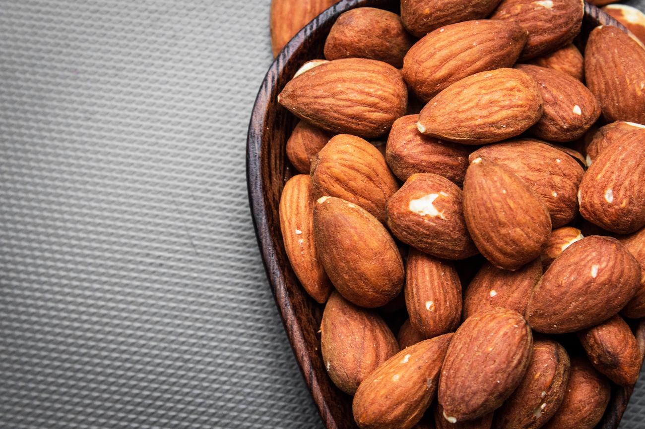 which nuts have most protein