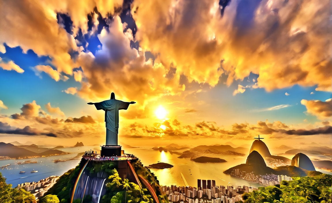 Christ the Redeemer Rio de Janeiro Brazil coordinates