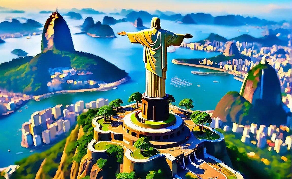 Christ the Redeemer Rio de Janeiro Brazil coordinates