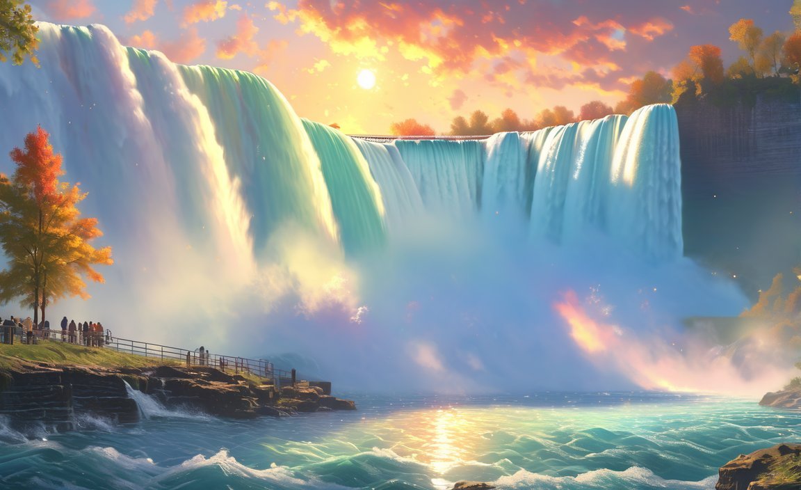 Niagara Falls sunrise 1