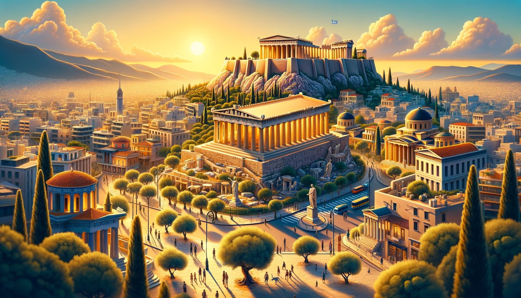 fun facts about Athens Greece