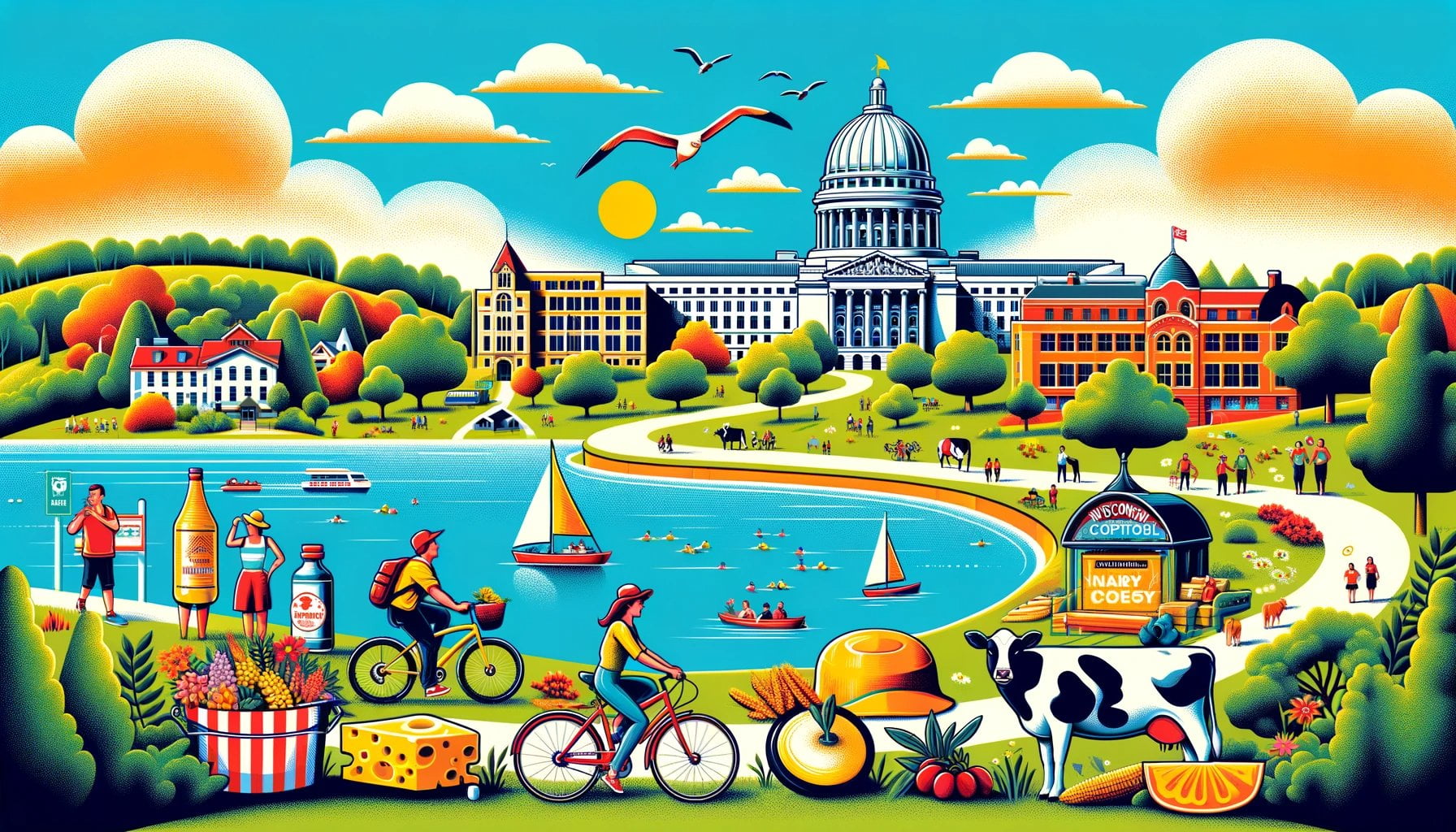 fun facts about Madison Wisconsin