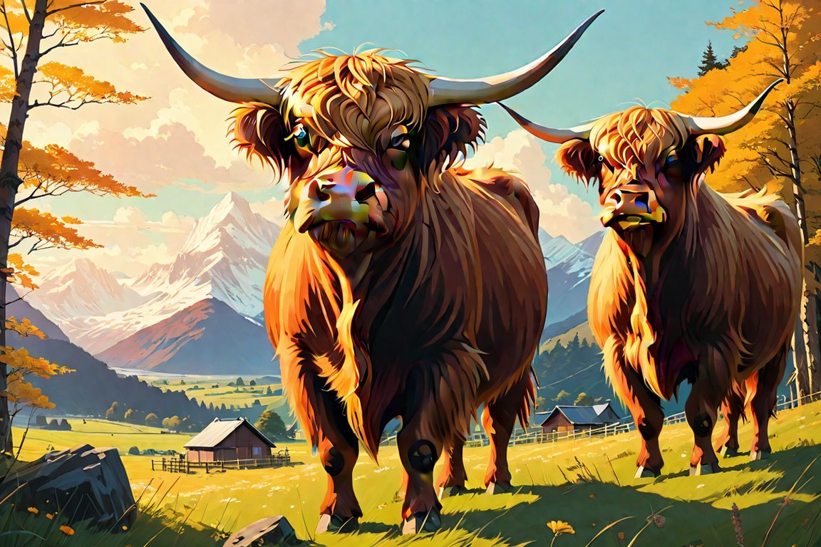 fun facts about highland cows