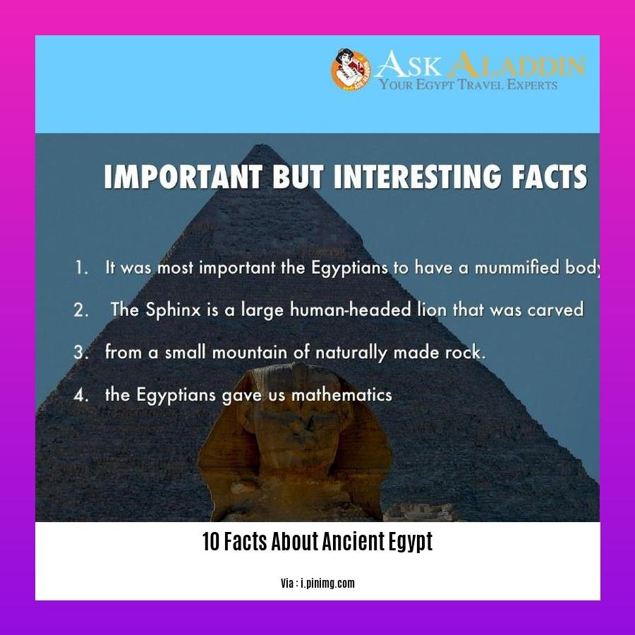10 facts about ancient egypt 2