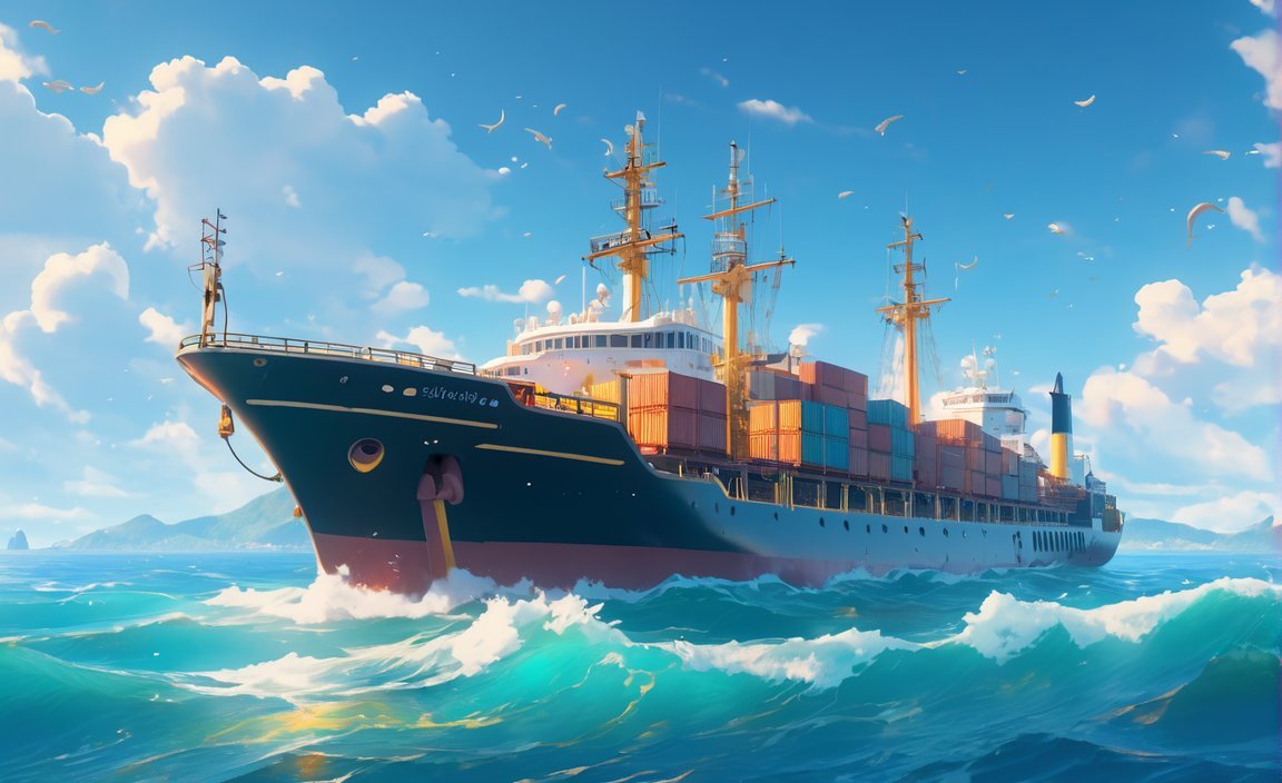 5 advantages of sea transport
