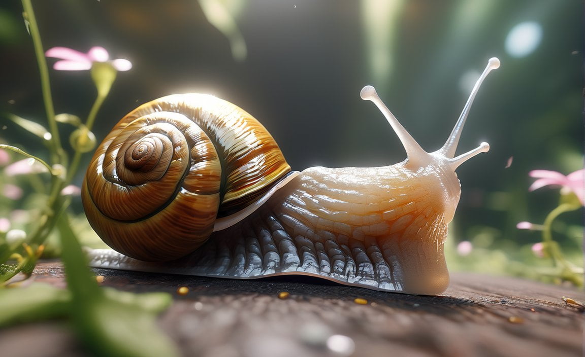 5 lines about snail