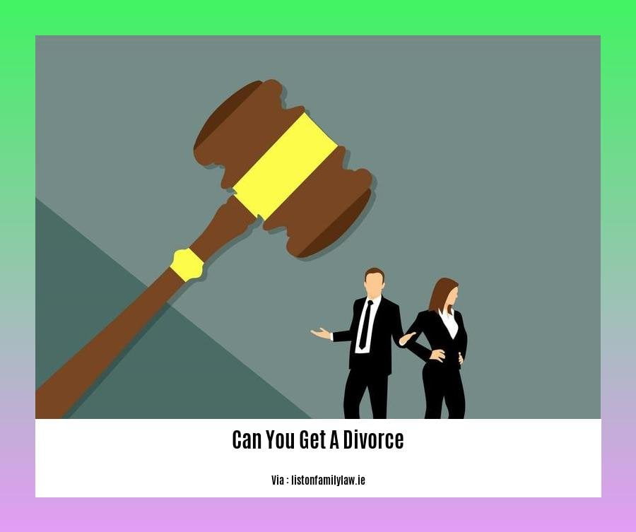 Can you get a divorce without going to court