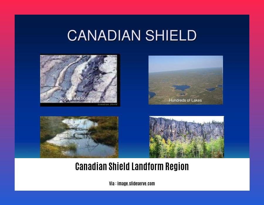 Canadian shield landform region 2
