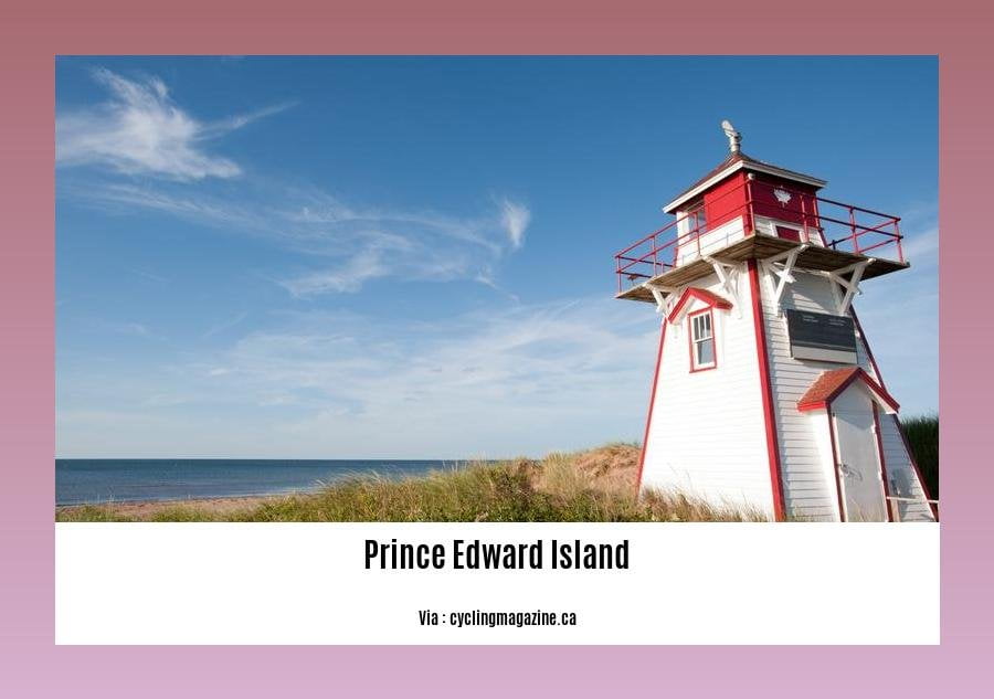 Cool facts about Prince Edward Island