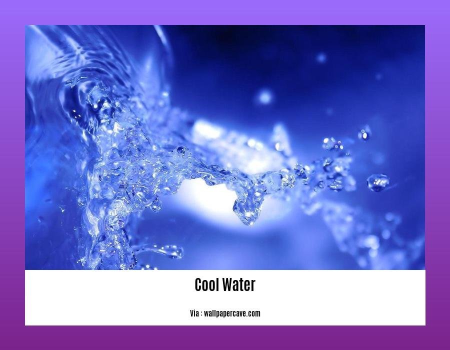 Cool water facts