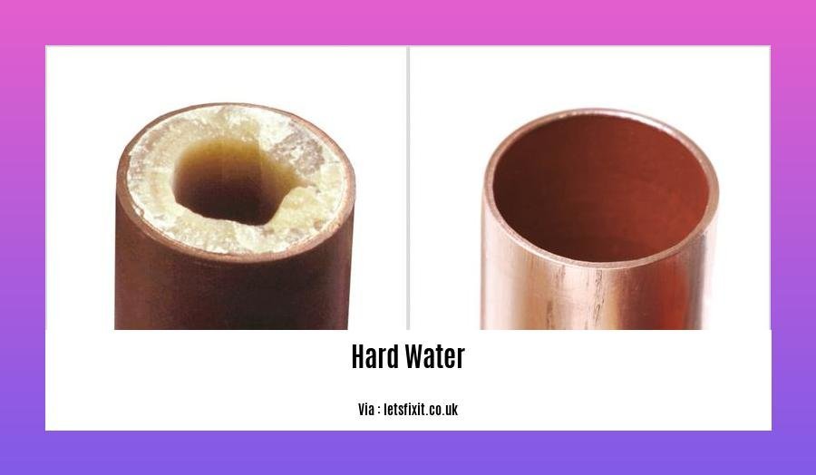 Disadvantages of hard water in points
