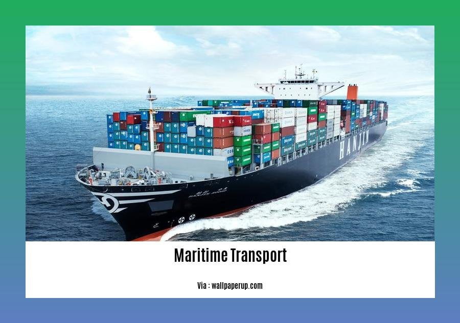 Disadvantages of maritime transport