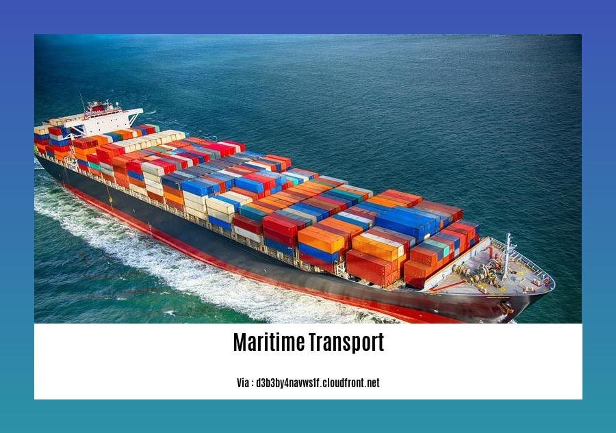 Disadvantages of maritime transport
