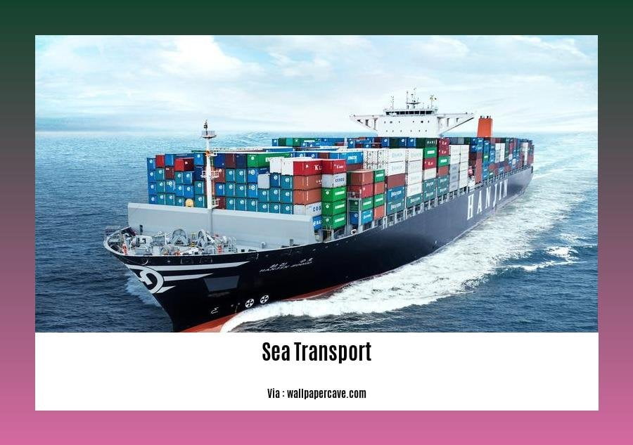 Disadvantages of sea transport 2