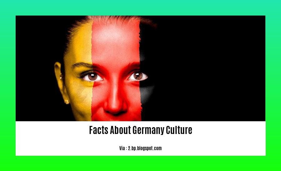 Facts about Germany culture