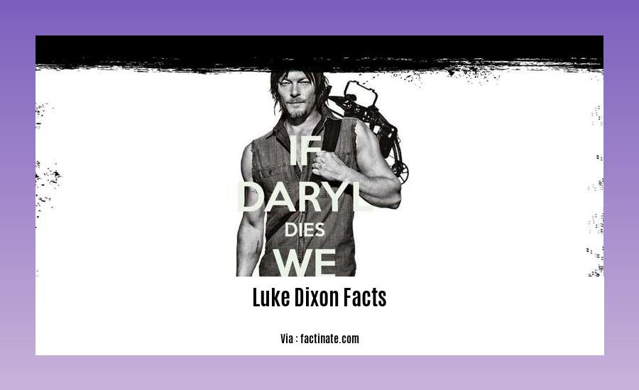 Luke Dixon facts 2