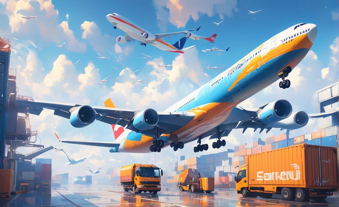 advantages of air transport in logistics 1