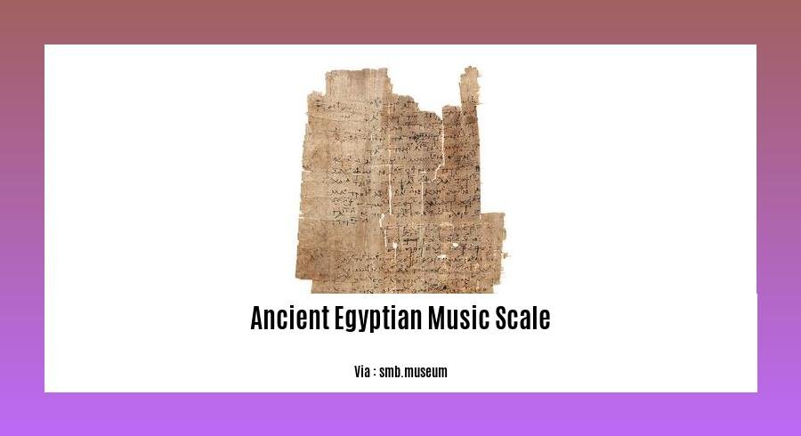 ancient egyptian music scale 2