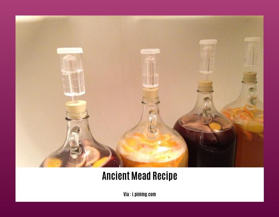 ancient mead recipe