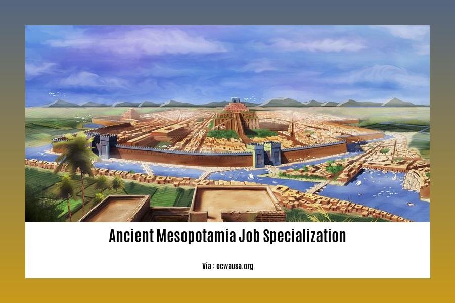 Unveiling Job Specialization in Ancient Mesopotamia: The Foundation of ...