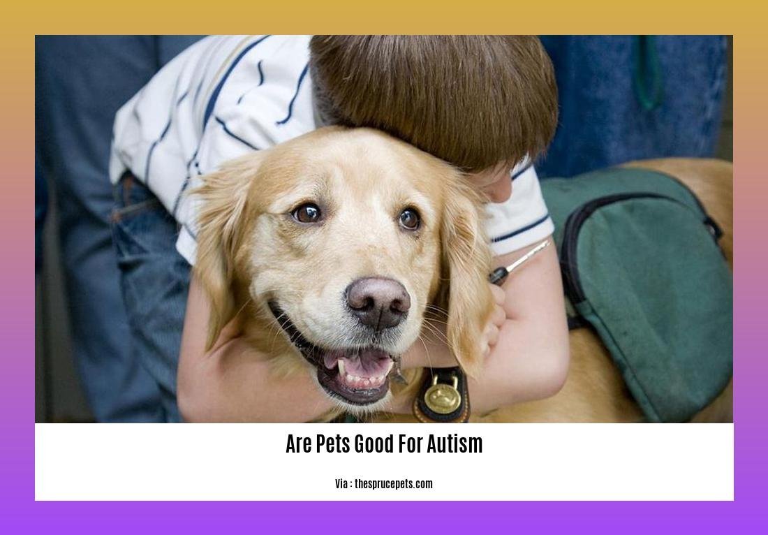 are pets good for autism 2