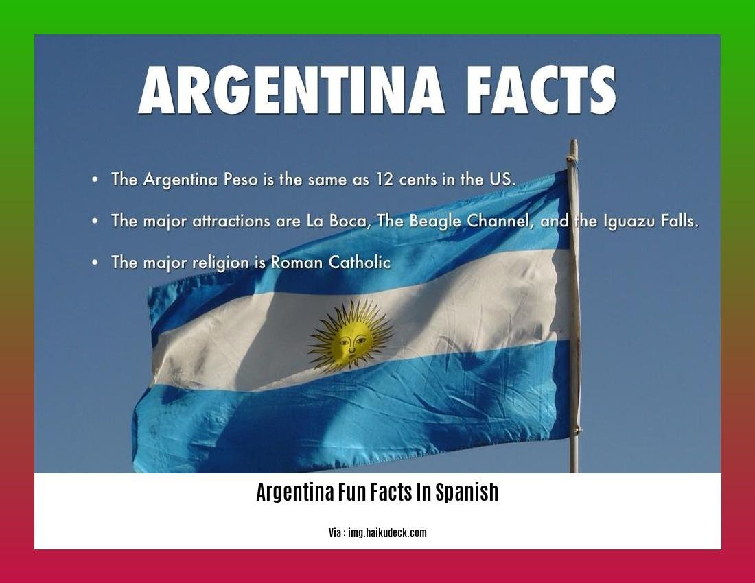 argentina fun facts in spanish 2