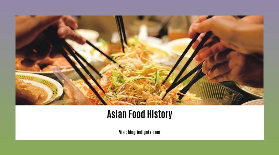 asian food history