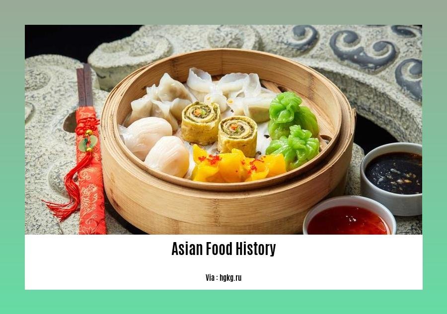 asian food history