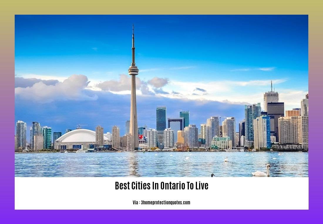 best cities in ontario to live 2