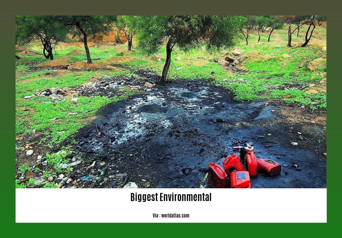 biggest environmental issues