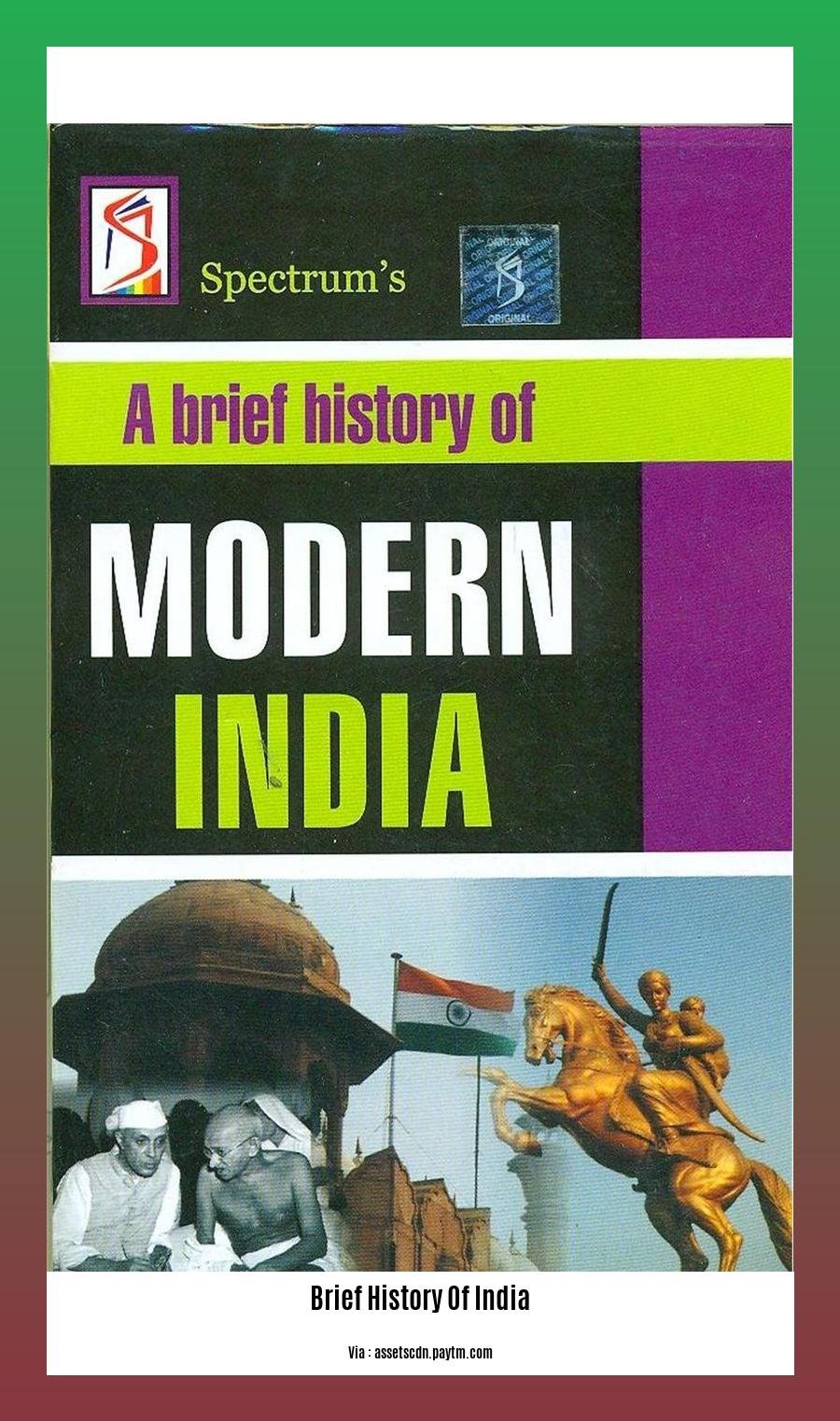 brief history of india 2