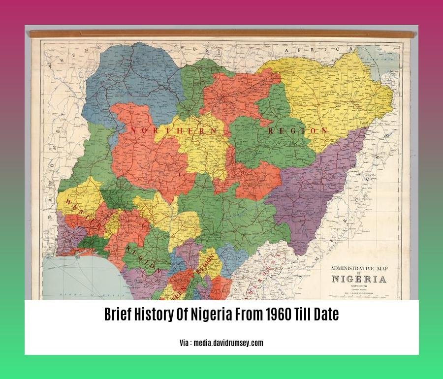 brief history of nigeria from 1960 till date