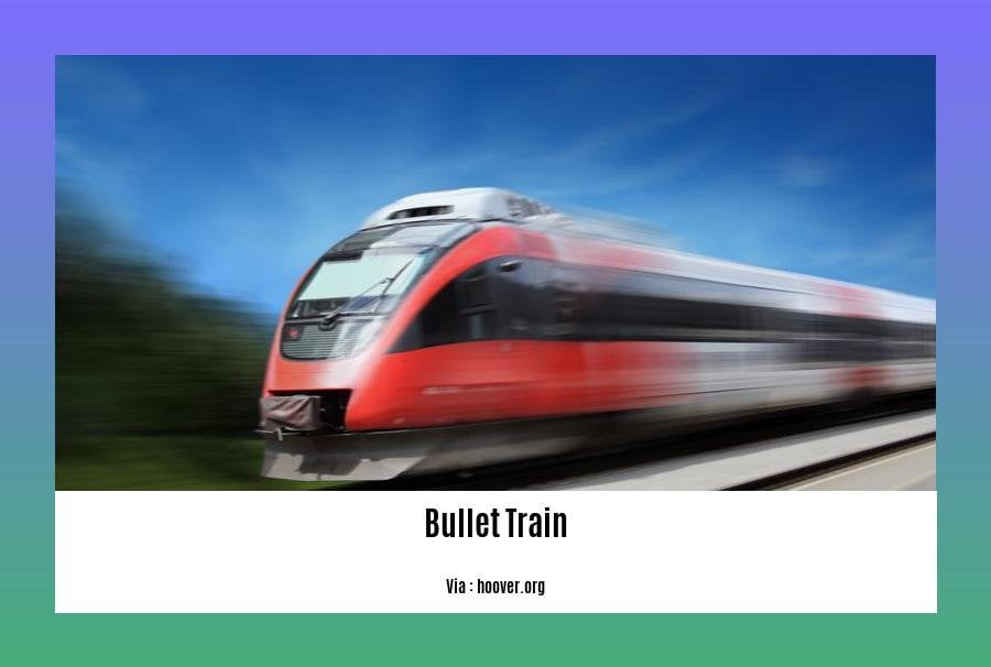 bullet train schedule