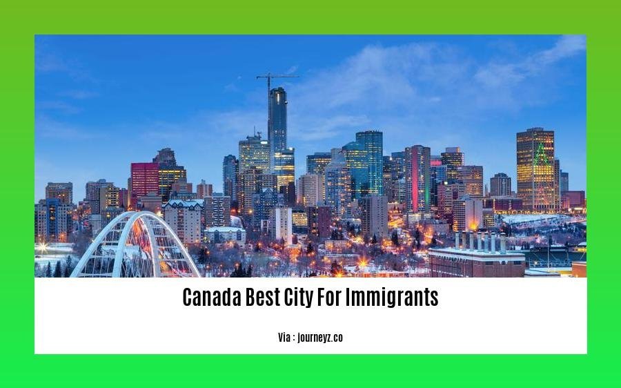 canada best city for immigrants
