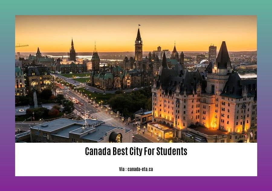 canada best city for students