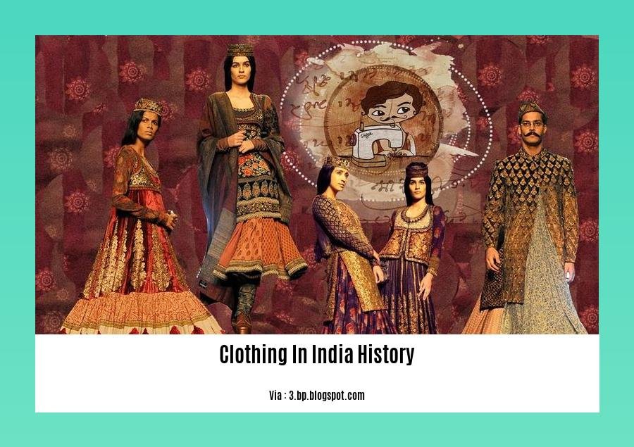 clothing in india history