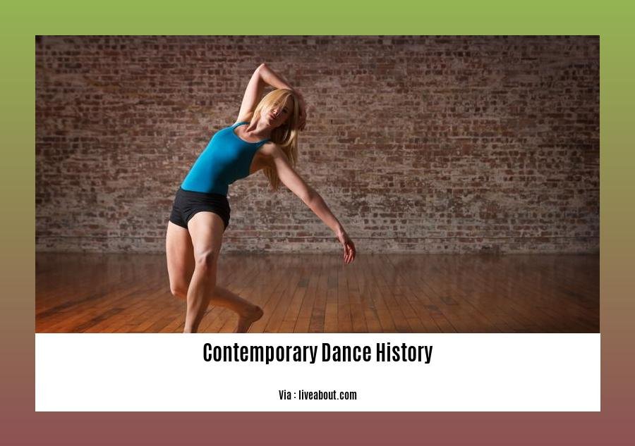 contemporary dance history 2