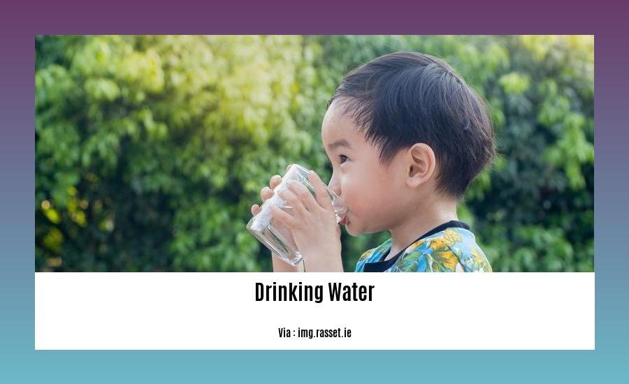 drinking water fun facts