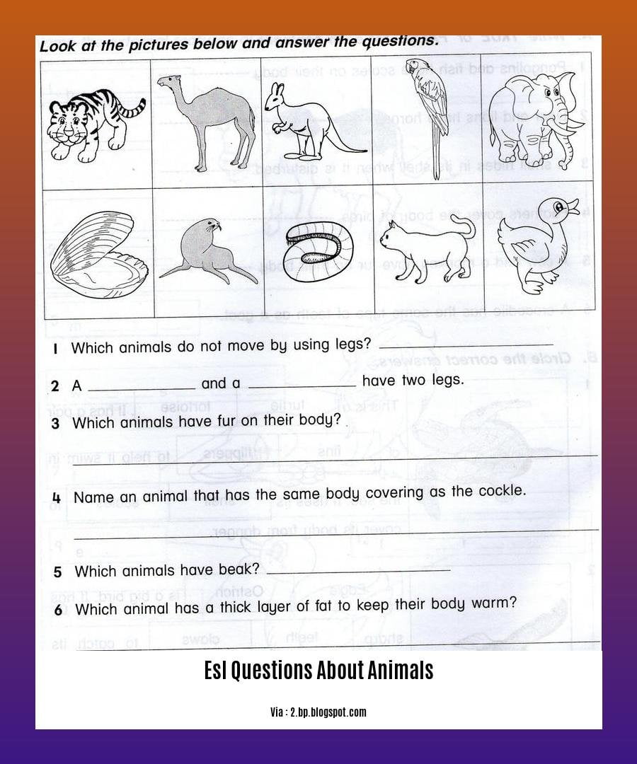 what are good research questions about animals