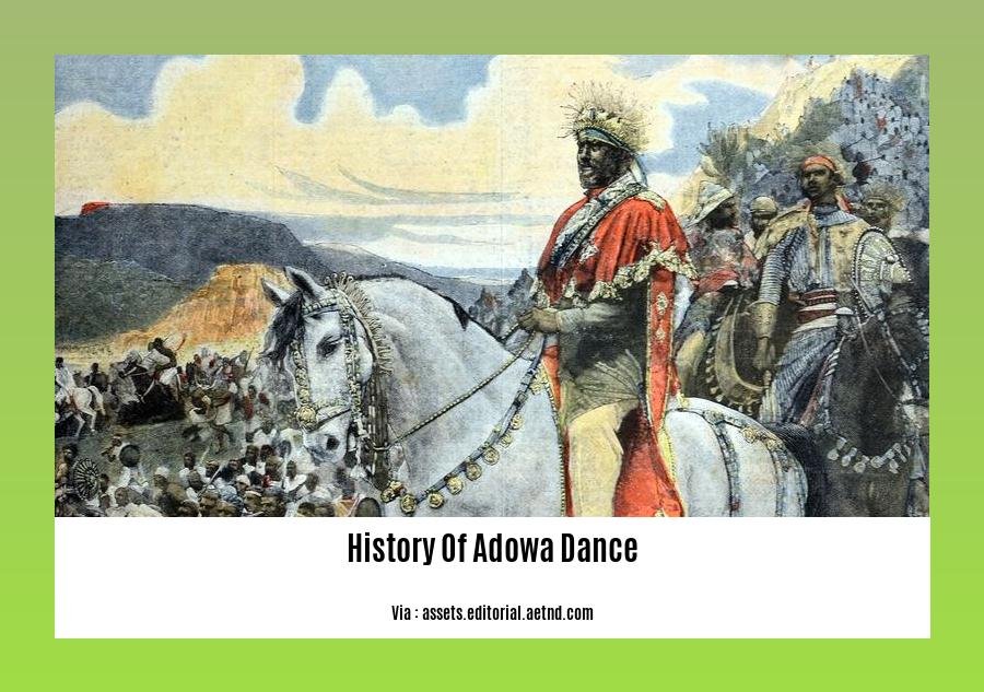 history of adowa dance