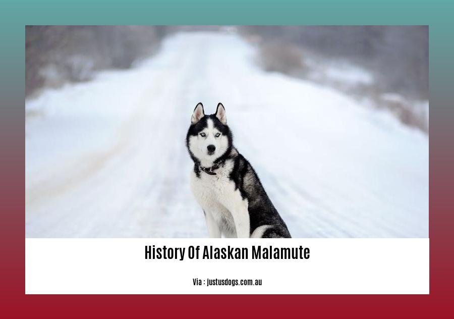 history of alaskan malamute