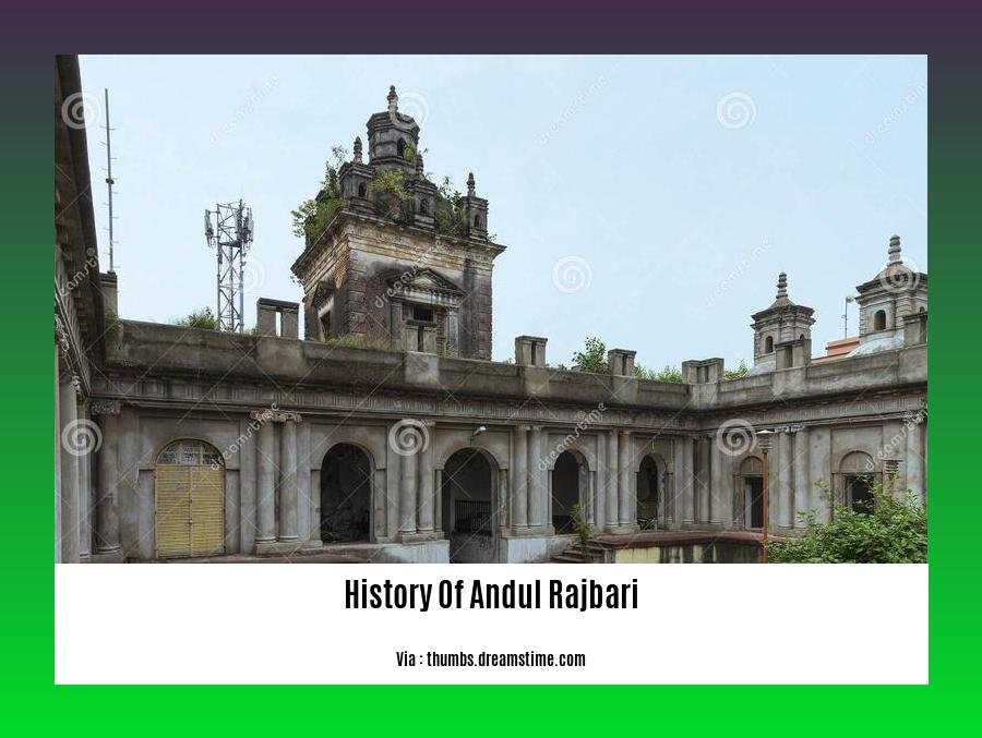 history of andul rajbari
